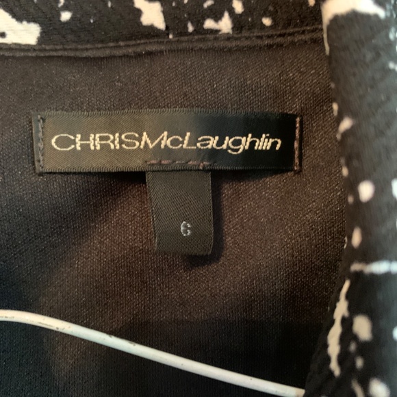 Chris McLaughlin  poly  side neck tie‎ dress with pockets. Worn twice - Picture 2 of 5